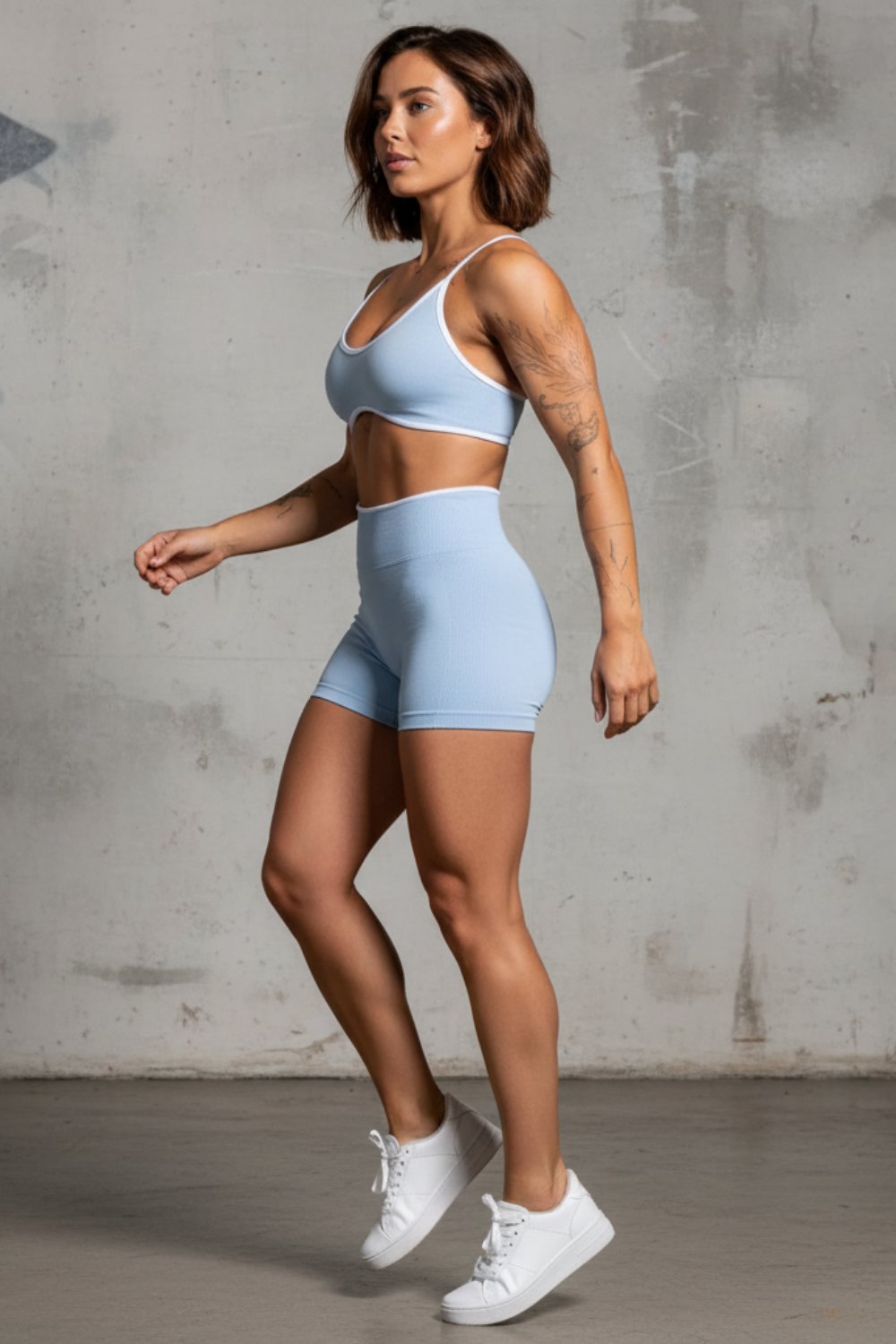 Brassière sport LUMÉA Bleu