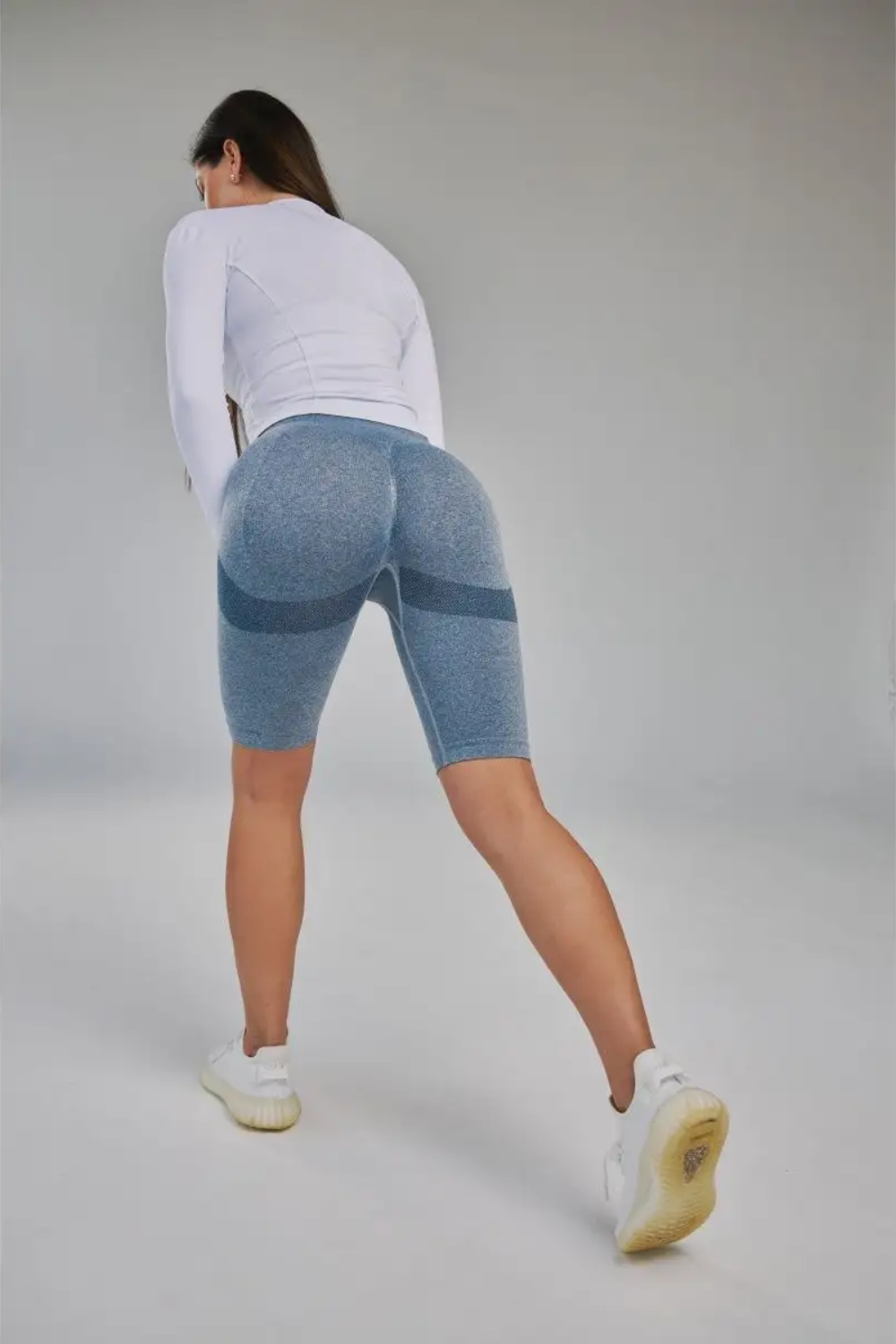 Short sculptant AURÉYA Bleu