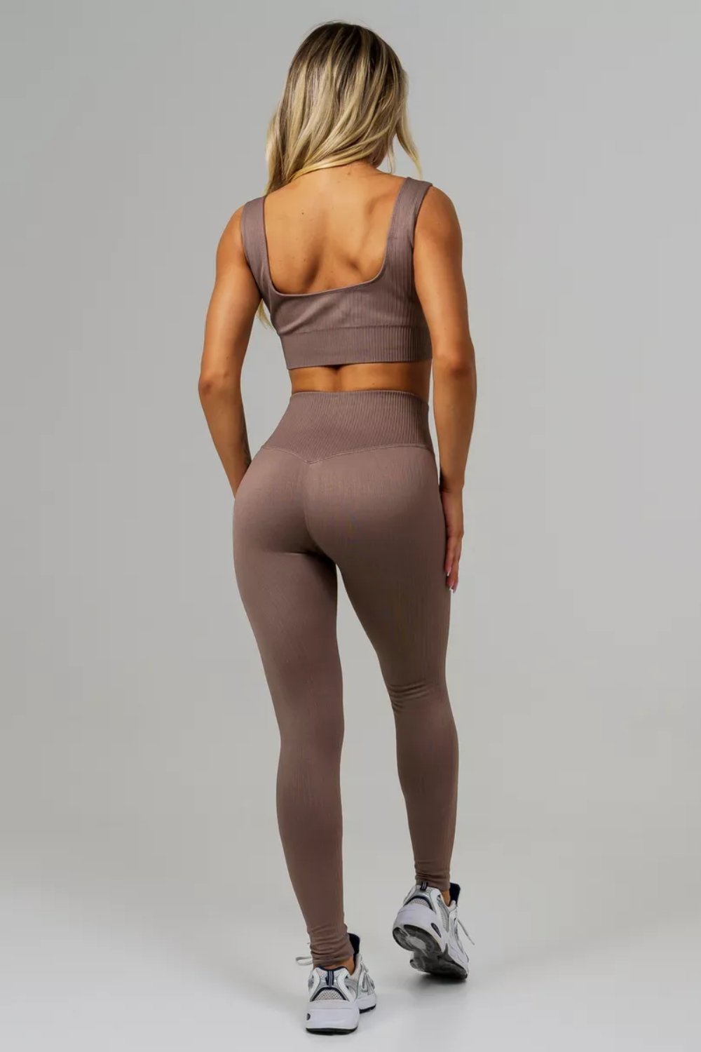 Ensemble sport LÝORA Sculpt Marron