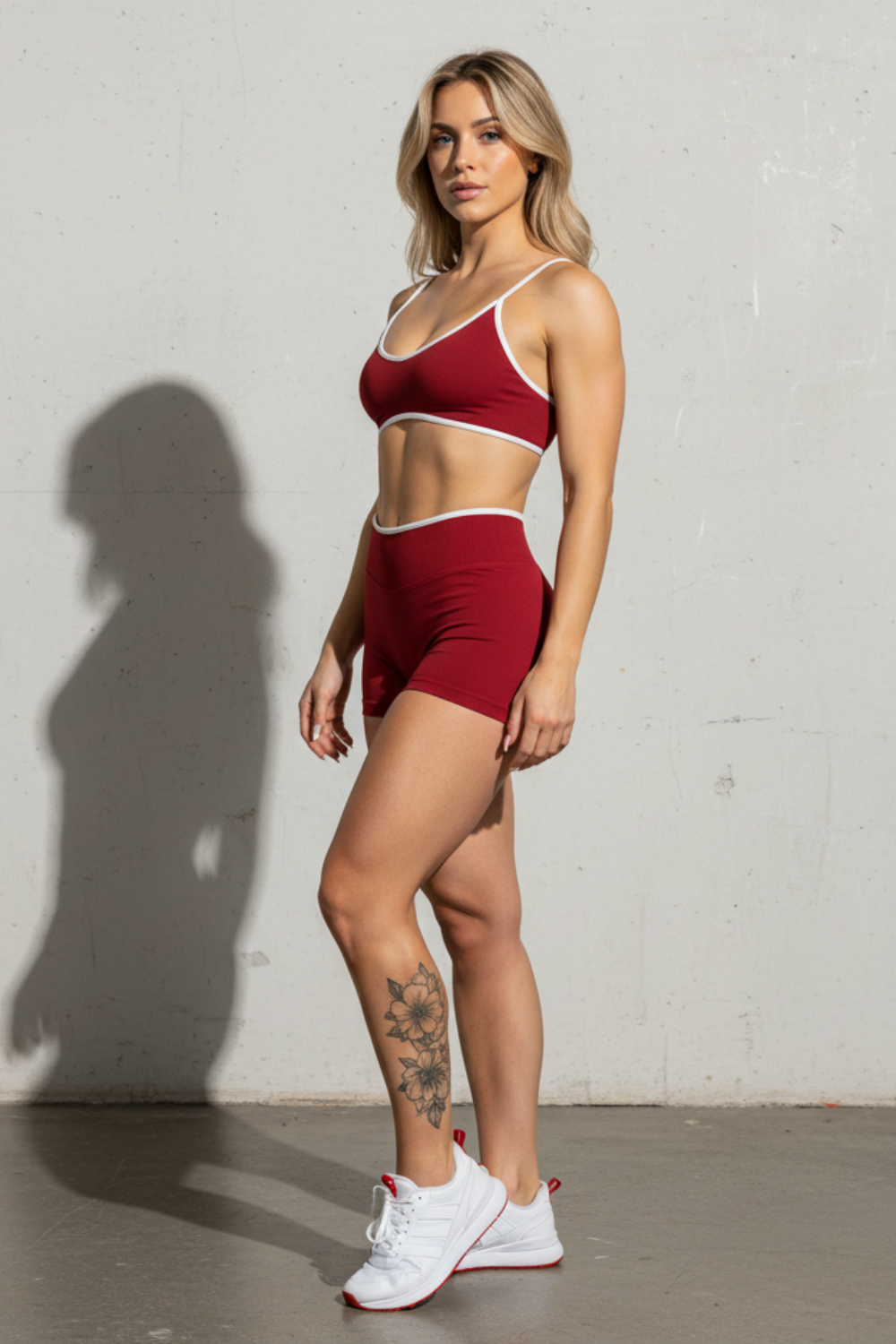 Brassière sport LUMÉA Rouge